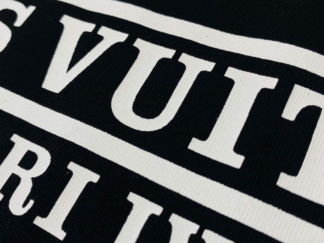 LV 1AB4UM Louis Vuitton Print Cotton Jersey Men Women’s T-shirt L56229