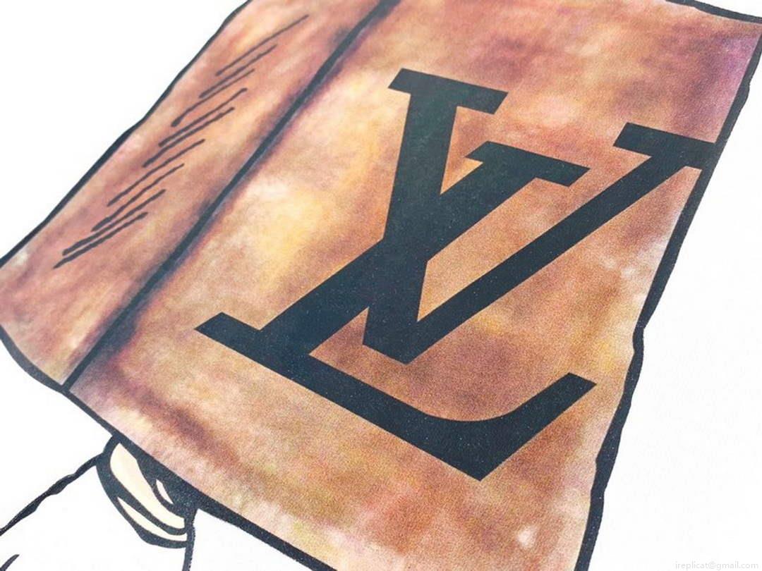 LV 1AB4UM Louis Vuitton Print Cotton Jersey Men Women’s T-shirt L56230