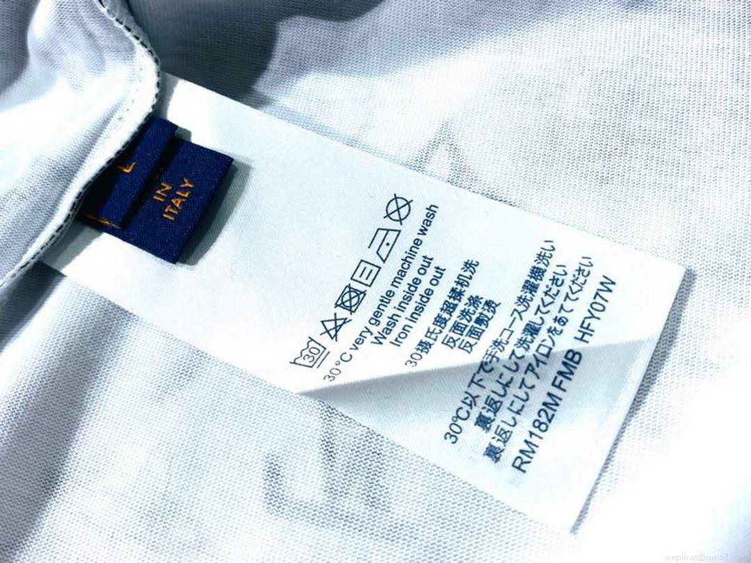 LV 1AB4UM Louis Vuitton Print Cotton Jersey Men Women’s T-shirt L56232
