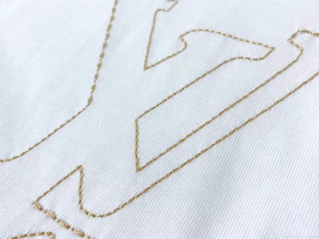 LV 1AB4UM Louis Vuitton Print Cotton Jersey Men Women’s T-shirt L56235