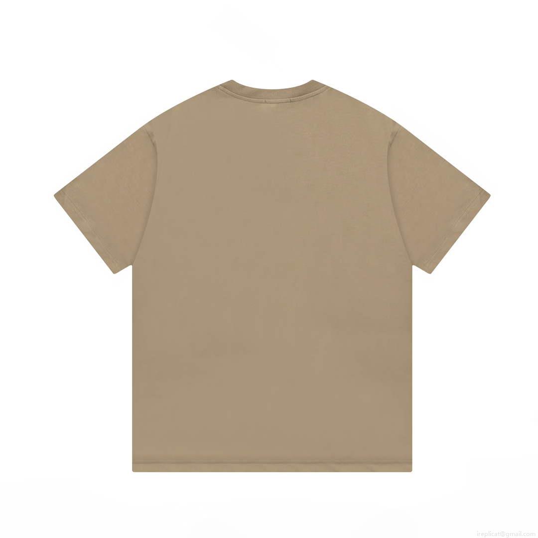Dior 313J696 Men’s Women’s Relaxed Fit Cotton Jersey T-shirt D65846