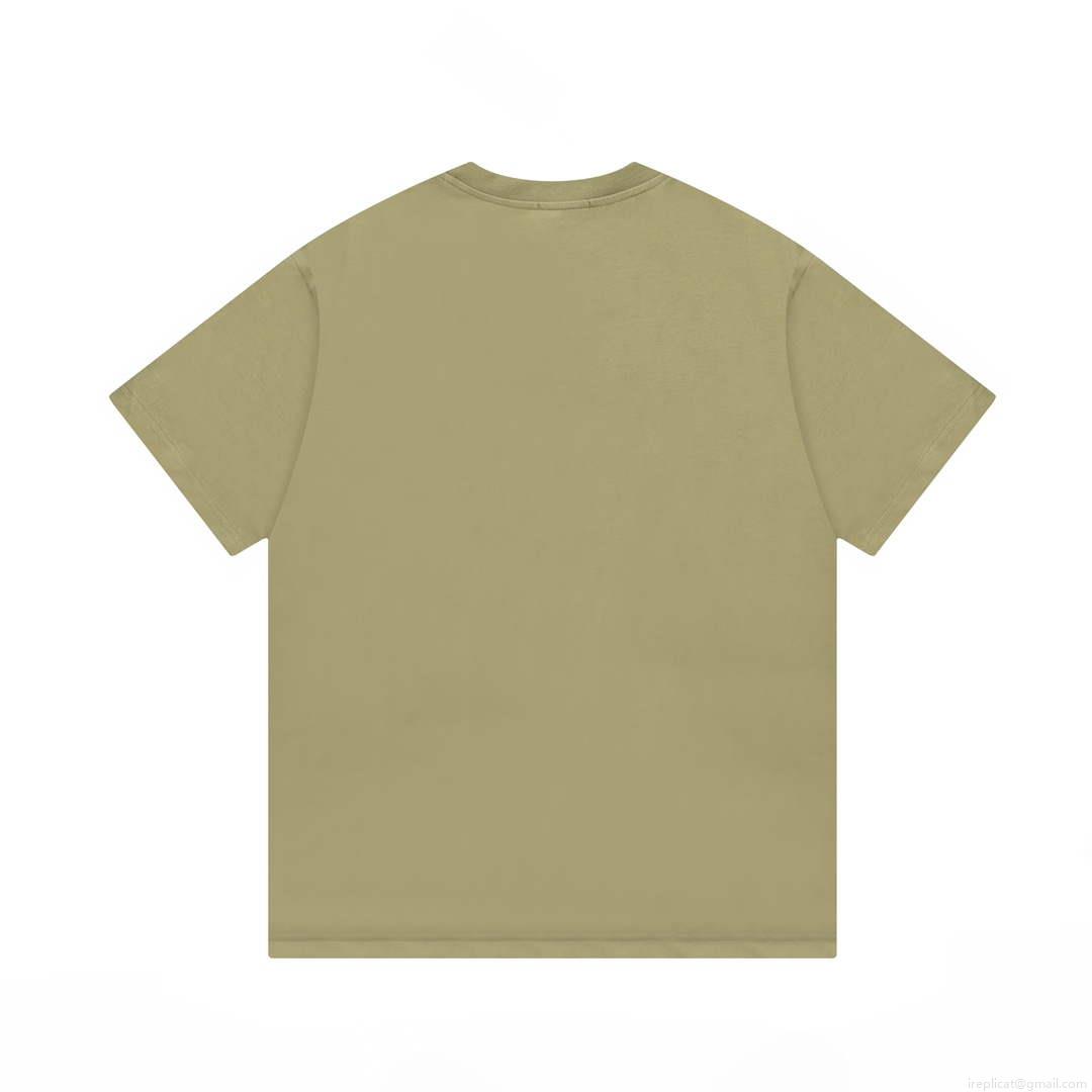 Dior 313J696 Men’s Women’s Relaxed Fit Cotton Jersey T-shirt D65847