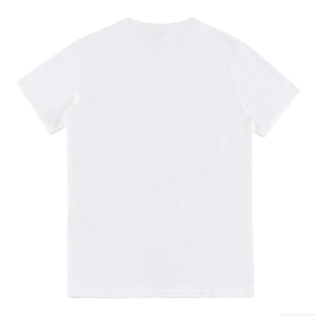Dior 313J696 Men’s Women’s Relaxed Fit Cotton Jersey T-shirt D65851