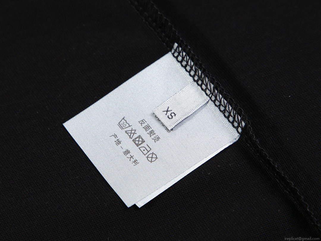 Dior 313J647 Men’s Women’s Relaxed Fit Cotton Jersey T-shirt D65861