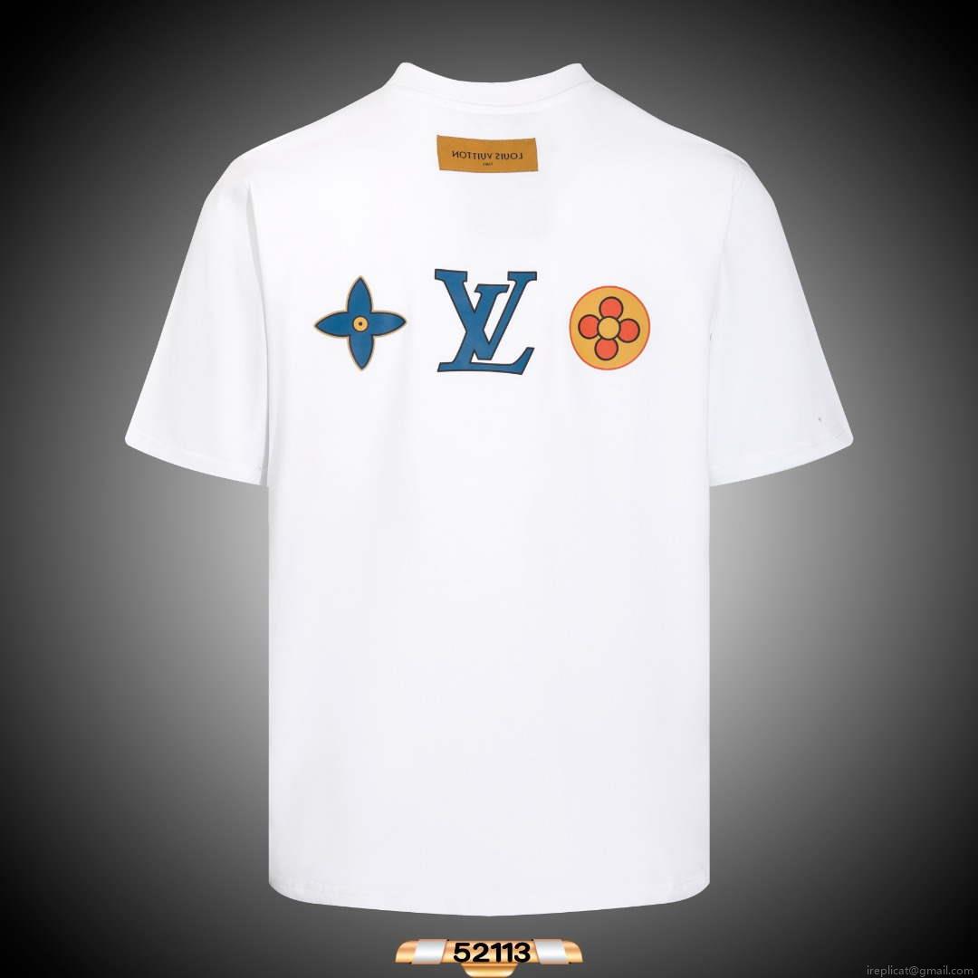 Louis Vuitton Men’s Women’s Short Sleeve T-shirt L36820