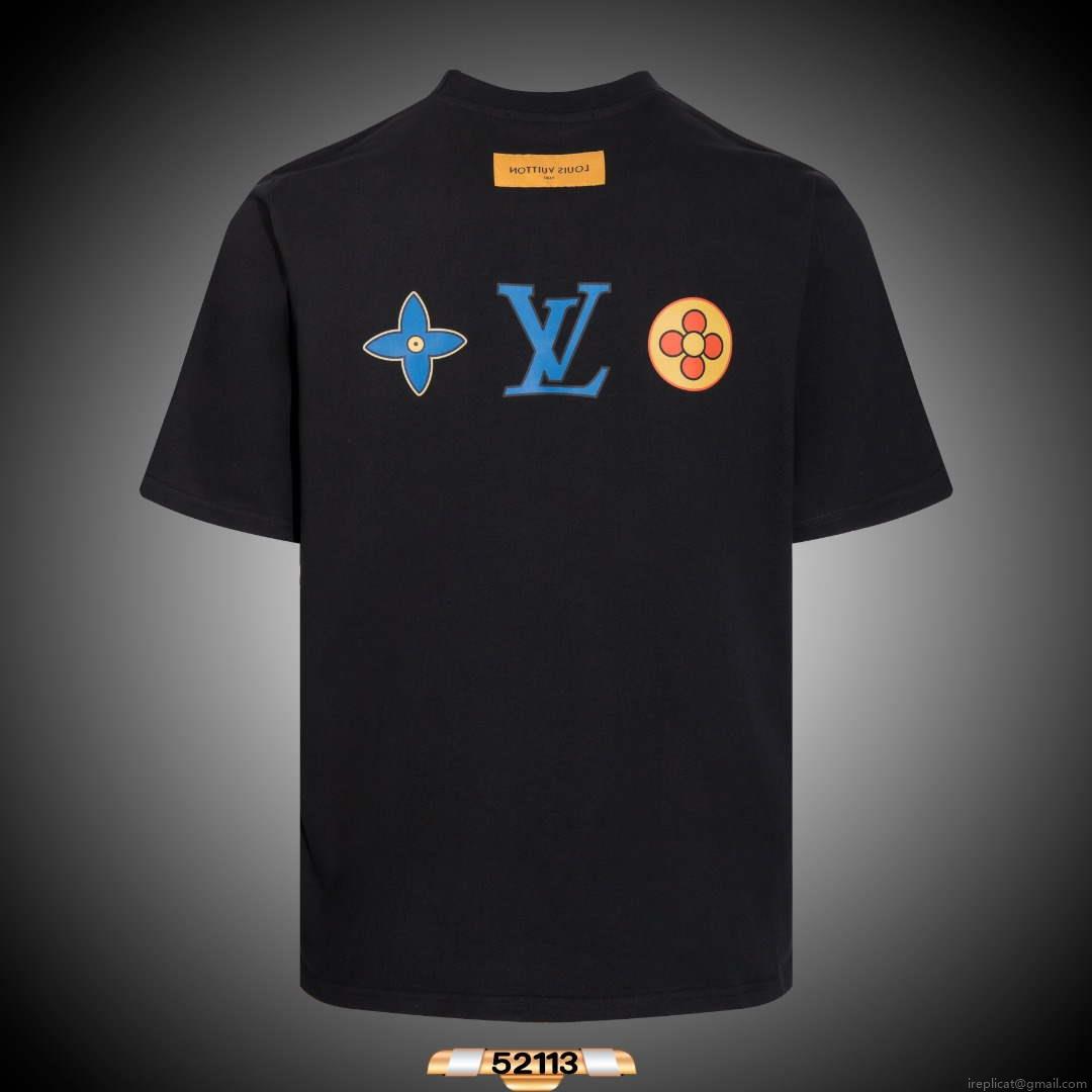 Louis Vuitton Men’s Women’s Short Sleeve T-shirt L36821