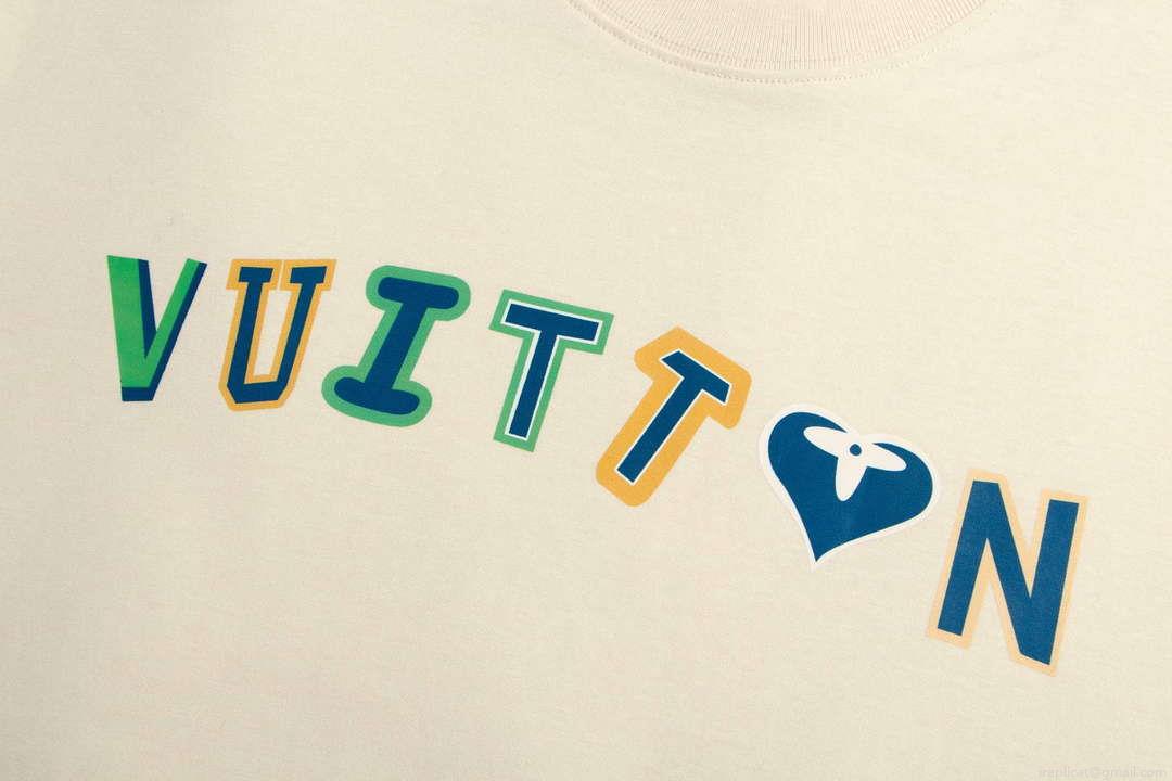 Louis Vuitton Men’s Women’s Short Sleeve T-shirt L36822