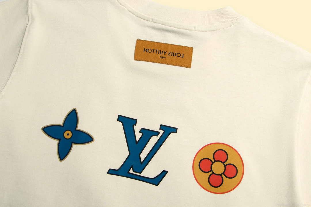 Louis Vuitton Men’s Women’s Short Sleeve T-shirt L36822