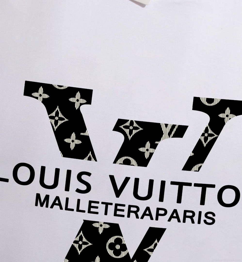 Louis Vuitton Men’s Women’s Short Sleeve T-shirt L36835