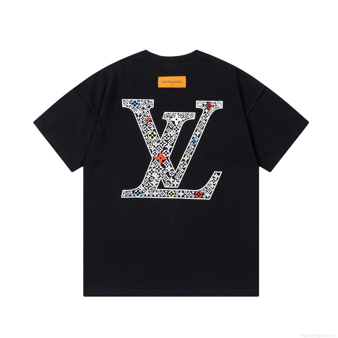 Louis Vuitton Men’s Women’s Short Sleeve T-shirt L36843