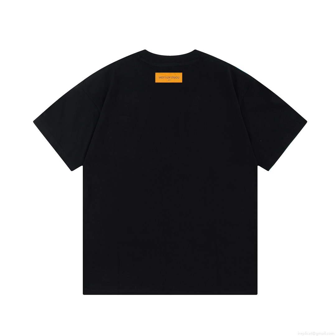 Louis Vuitton Men’s Women’s Short Sleeve T-shirt L36845