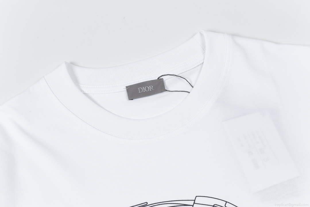 Dior Men’s Women’s Short Sleeve T-shirt D77545