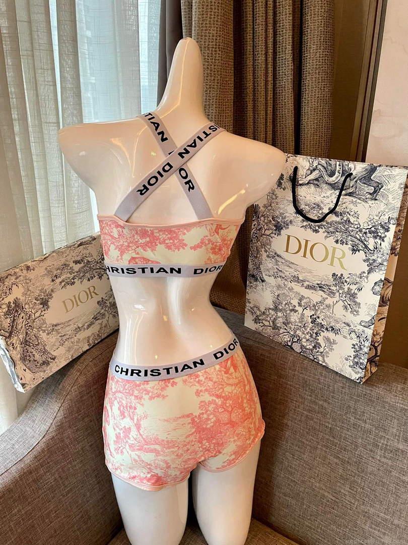 Dior Women’s BIKINI Dior Oblique Technical Fabric D38203