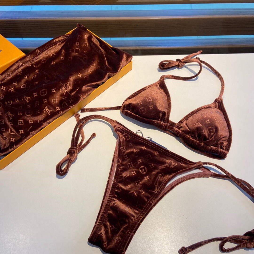 Louis Vuitton Women’s Night Low Rise Bikini Suit L66933