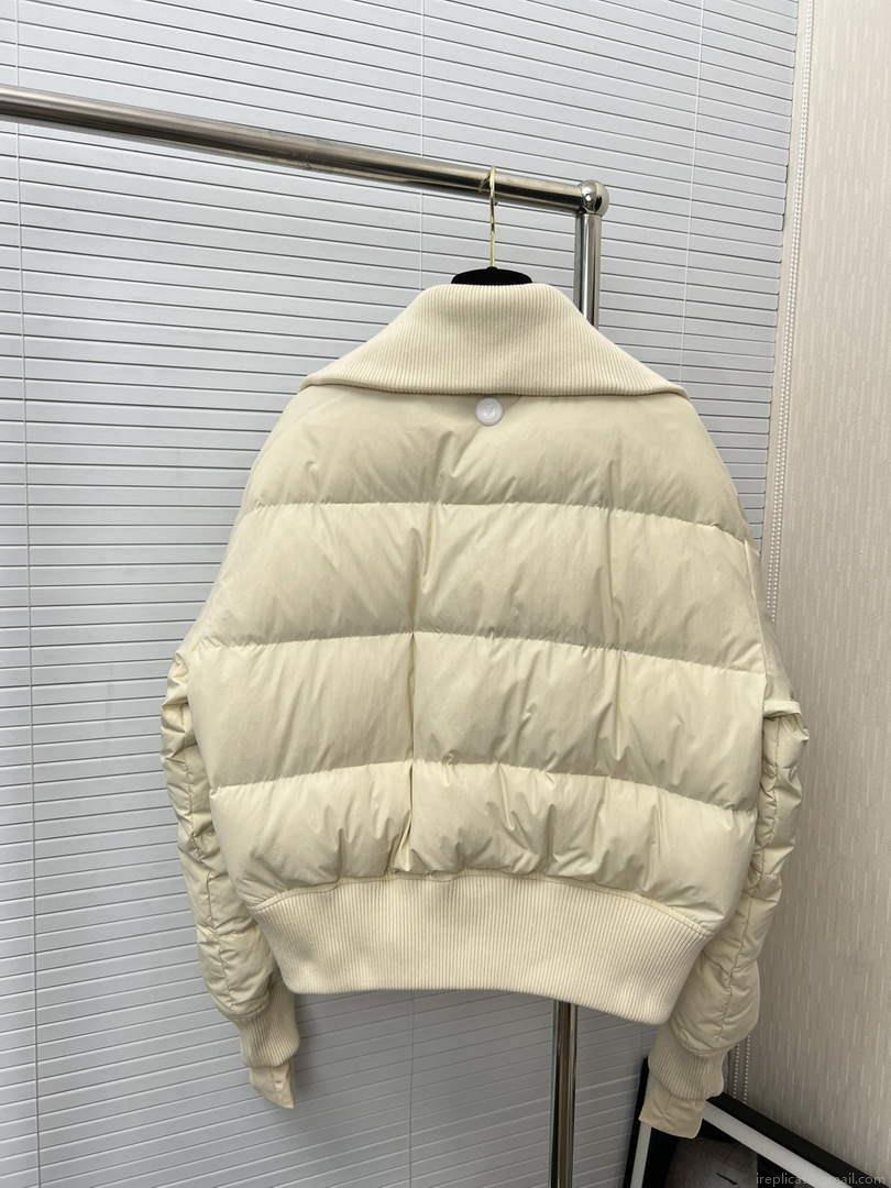 LV 1AAK8E Louis Vuitton Women’s Fashion Clothing Cropped Puffer Jacket L55736