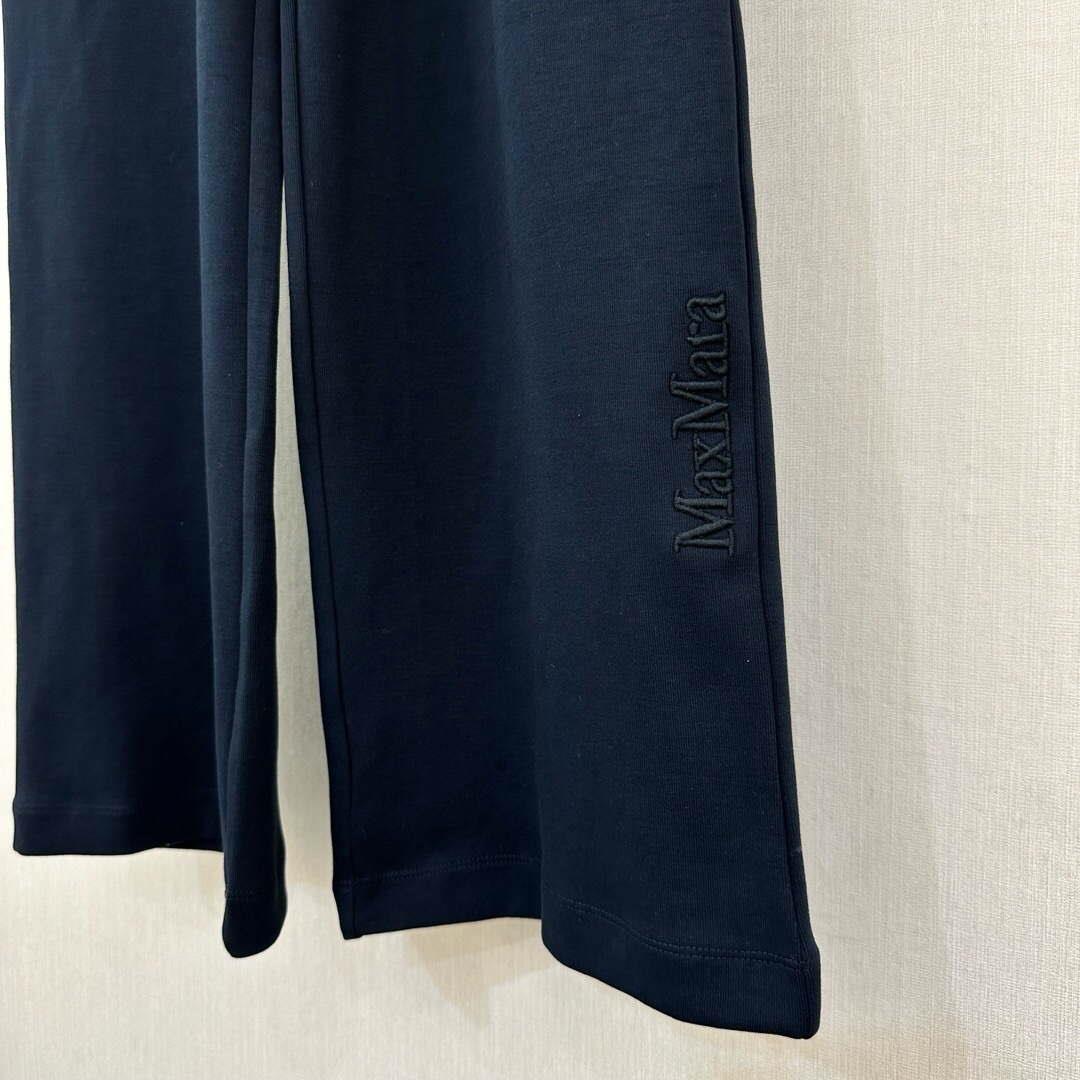Maxmara Women’s Fashion 2024 Spring New Casual Knitted Logo Embroidered Sweatshirt Set Ma90062