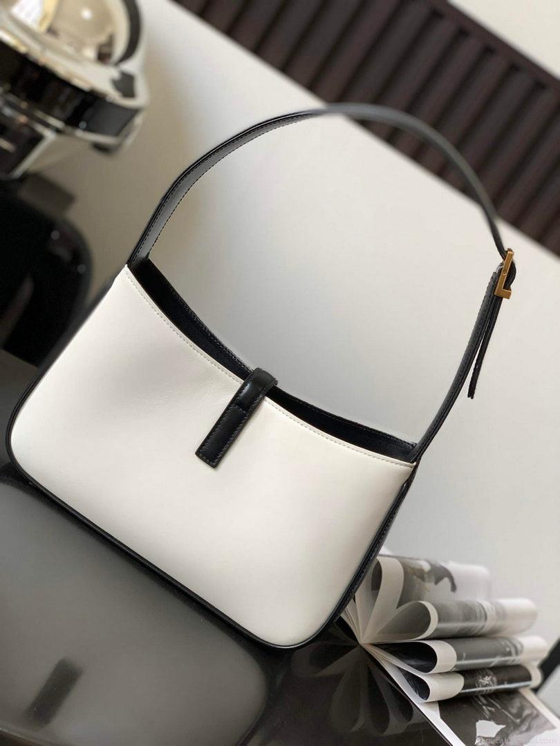 YSL LE5À7 657228 Hobo Bag milky white