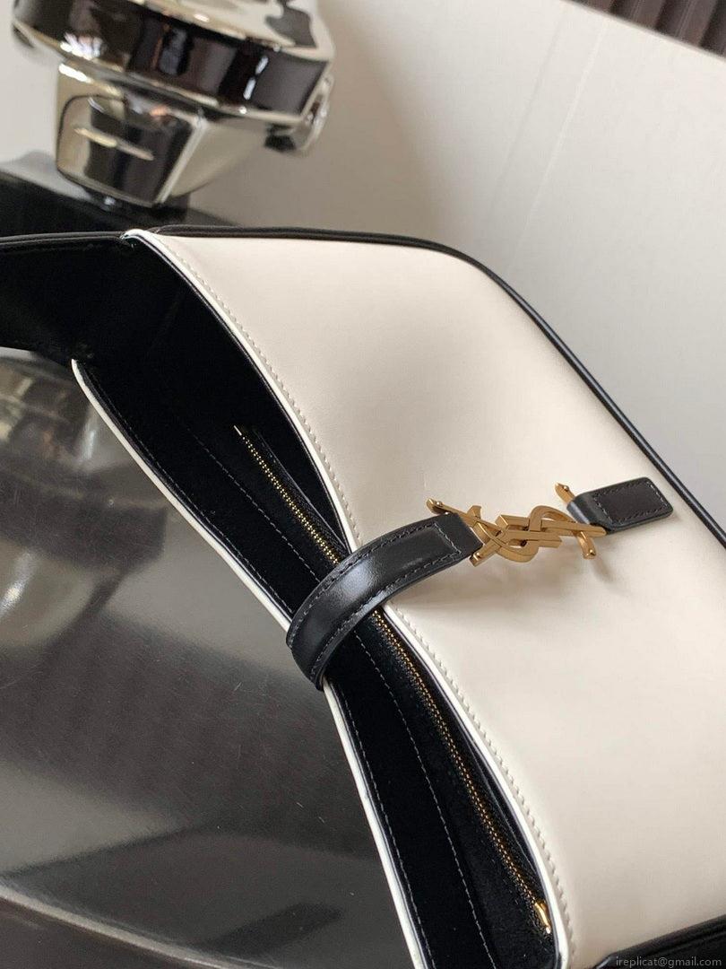 YSL LE5À7 657228 Hobo Bag milky white