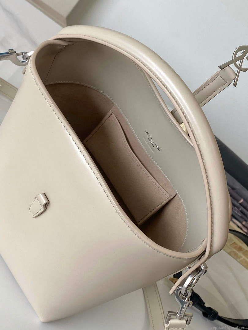 YSL 7490362 Le 37 Small In Shiny Leather Apricot