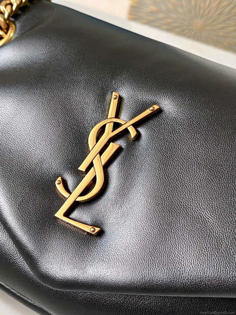 YSL 734153 Calypso In Lambskin Chain Bag Black