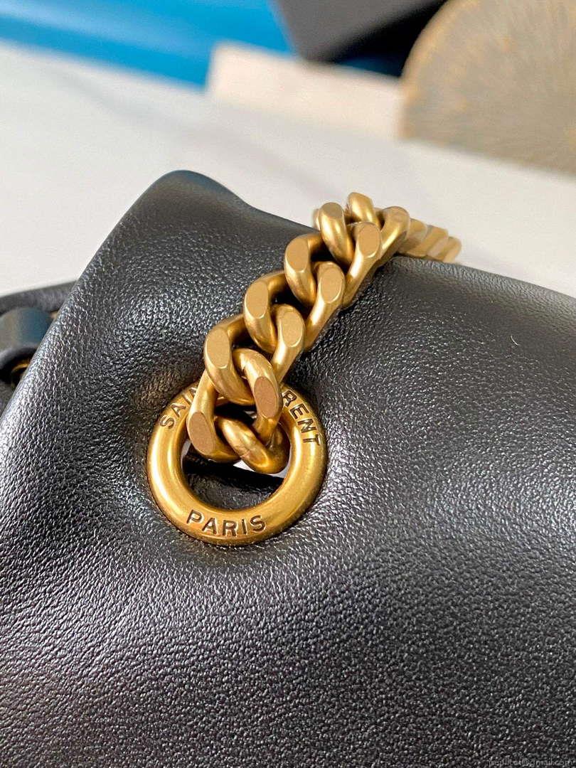 YSL 734153 Calypso In Lambskin Chain Bag Black