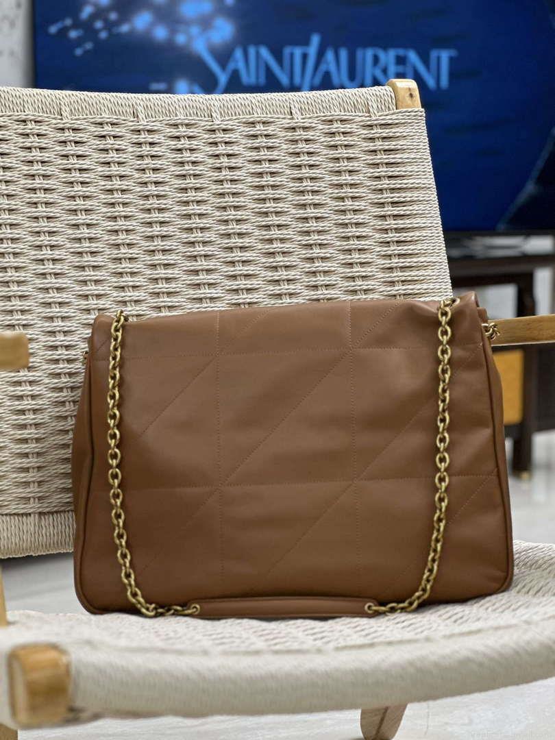 YSL 742431 JAMIE 4.3 In Lambskin Bag Brown