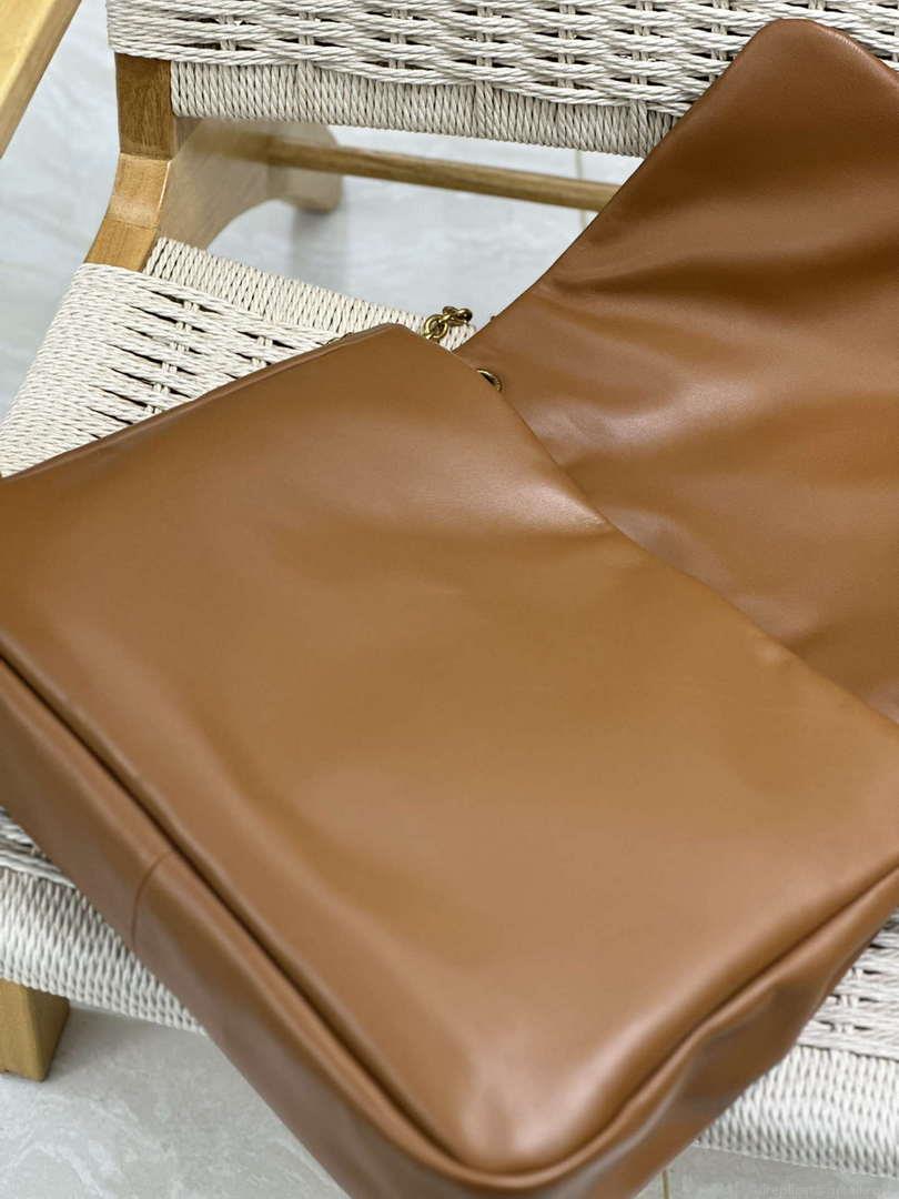YSL 742431 JAMIE 4.3 In Lambskin Bag Brown