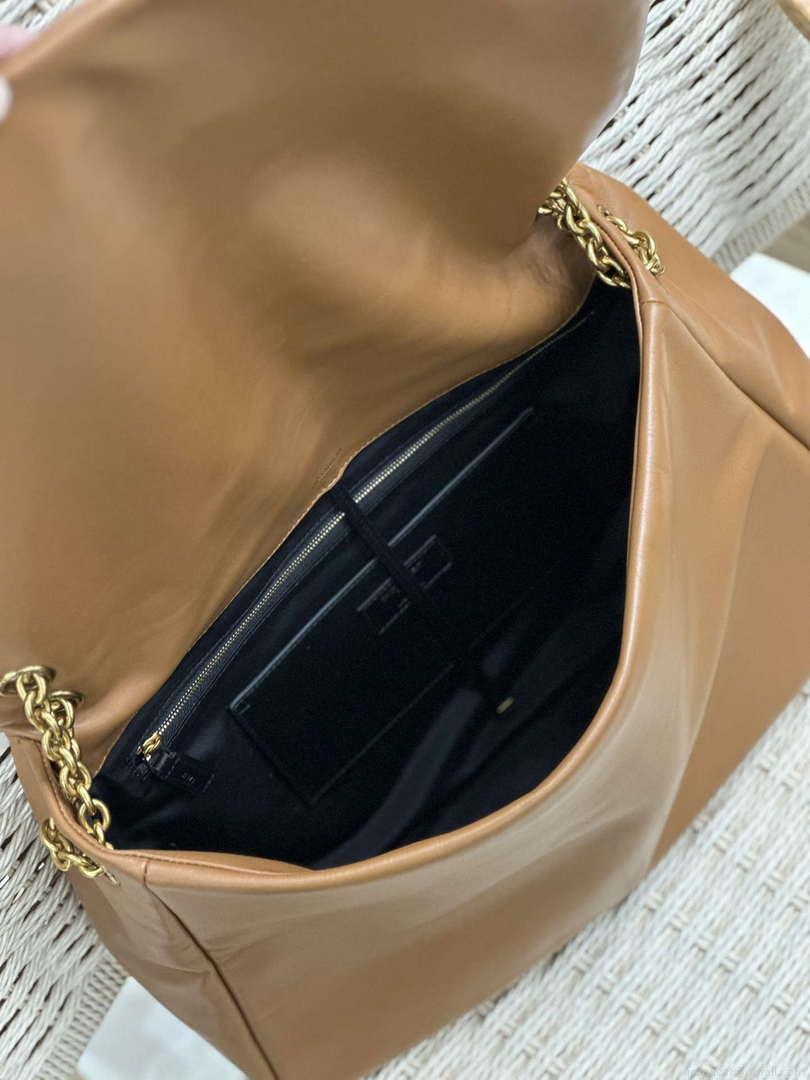 YSL 742431 JAMIE 4.3 In Lambskin Bag Brown