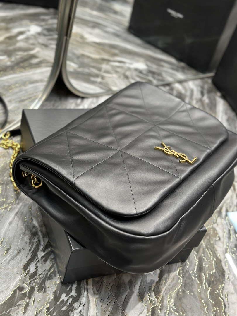 YSL 742431 JAMIE 4.3 In Lambskin Bag Black