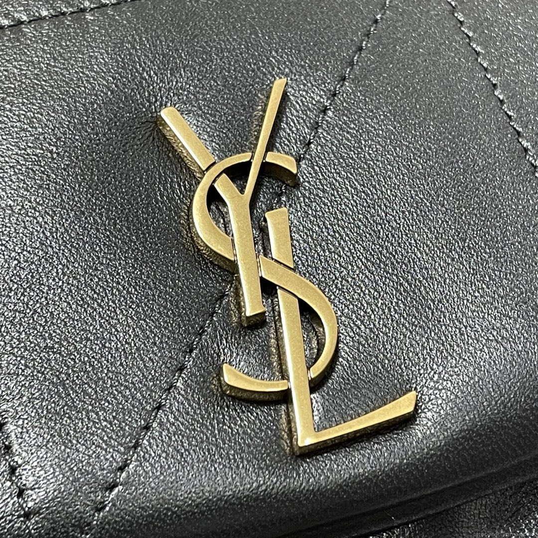 YSL 763475 JAMIE 4.3 Small in Lambskin Black