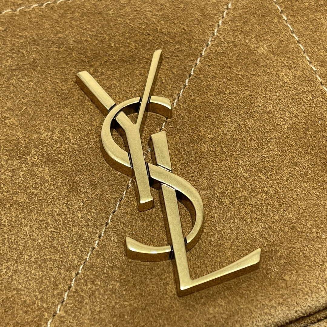 YSL 763475 JAMIE 4.3 Small In suede leather Bag Brown