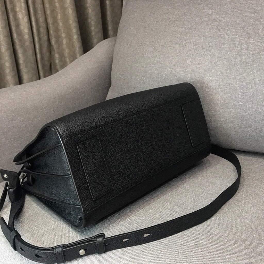 YSL 378299 Yves Saint Laurent Classic Sac De Jour Small in Grained Leather Black