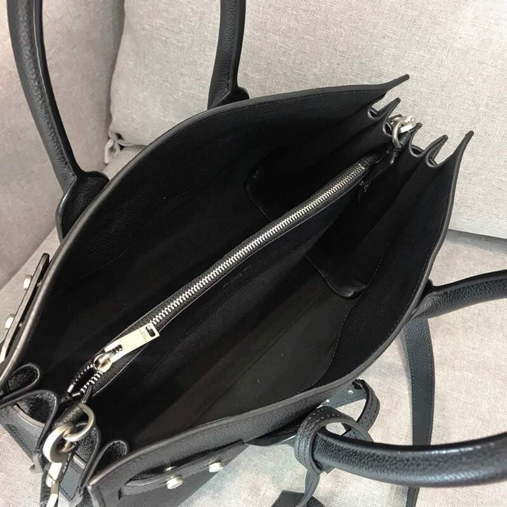 YSL 378299 Yves Saint Laurent Classic Sac De Jour Small in Grained Leather Black