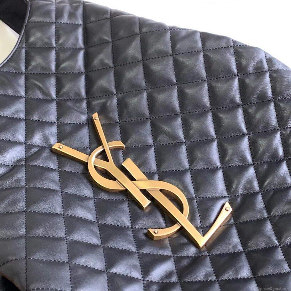YSL 698651 Icare Maxi Shopping Bag In Quilted Lambskin