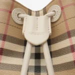 New In Mini Check Bucket Bag - Image 3