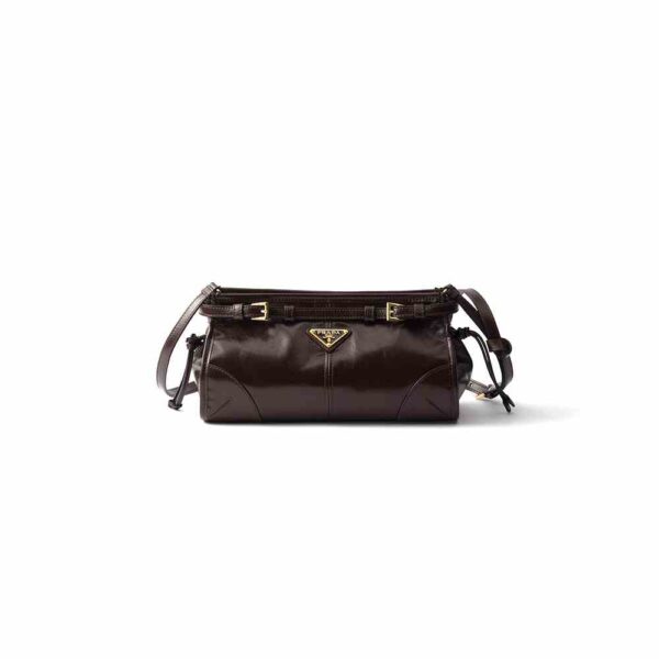Prada Bonnie small leather shoulder bag(HIGH-END GRADE)