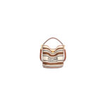 Celine BUCKET 16 BAG IN STRIPED TEXTILE WITH CELINE JACQUARD(high-end grade)