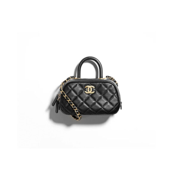 CHANEL Mini Bowling Bag(HIGH-END GRADE)