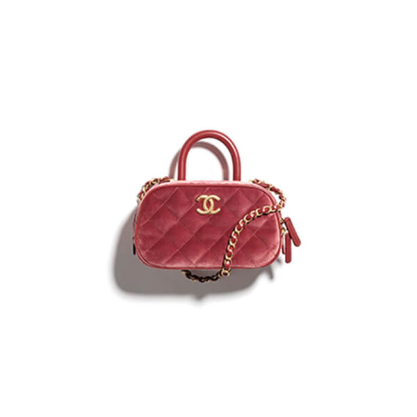 CHANEL Mini Bowling Bag(HIGH-END GRADE)