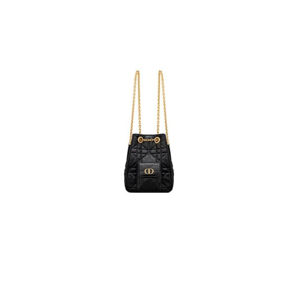 Dior Small Dior Caro Multicarry Backpack with Chain(HIGH-END GRADE)