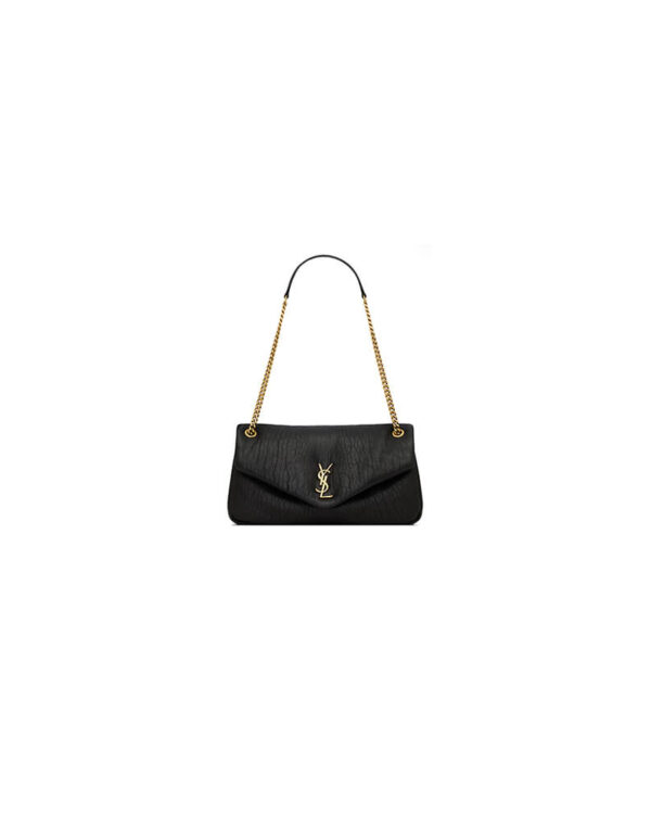 YSL calypso medium in grained lambskin