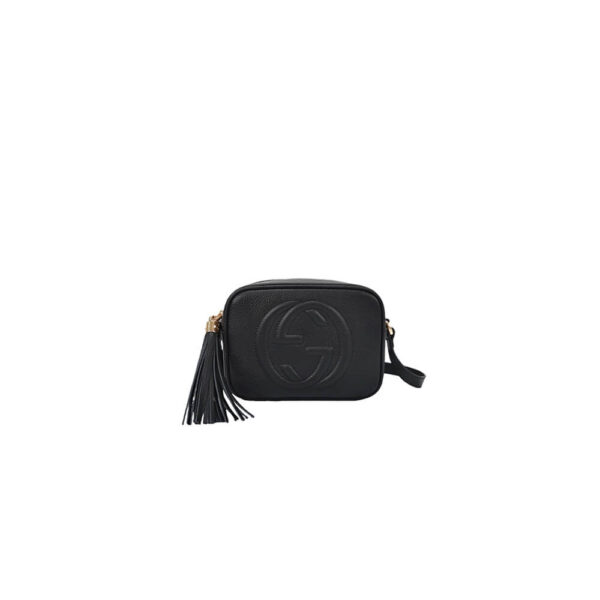 GG Pebbled Calfskin Small Soho Disco Bag
