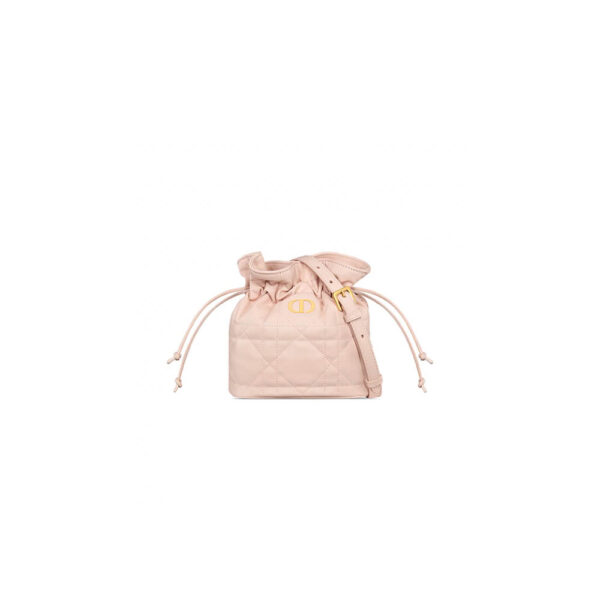 Dior Miss Caro Drawstring Mini Bucket Bag