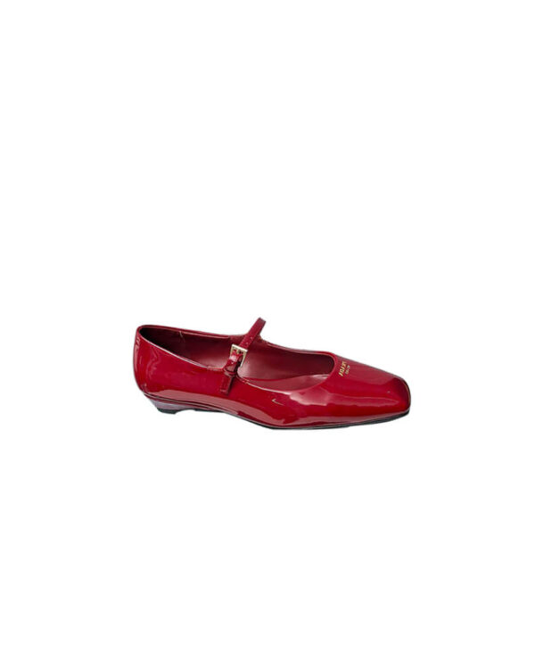 Prada Patent Leather Mary Jane Ballerinas