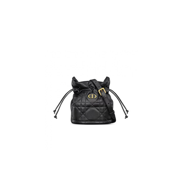 Dior Miss Caro Drawstring Mini Bucket Bag