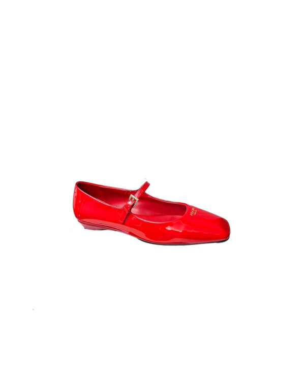 Prada Patent Leather Mary Jane Ballerinas