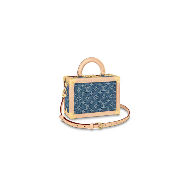 LV Petite Valise Denim Bleu