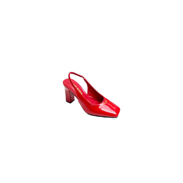 Prada Patent Leather Slingback Pumps 85 mm