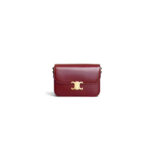CELINE CLASSIQUE TRIOMPHE BAG in shiny calfskin(HIGH-END GRADE)