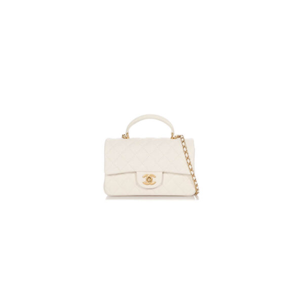 CHANEL Mini Classic Handbag With Top Handle(HIGH-END GRADE)
